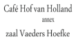 Vaeders Hoefke